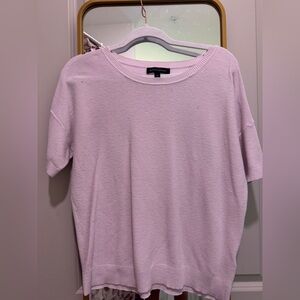 Light purple, M, banana republic, light sweater
